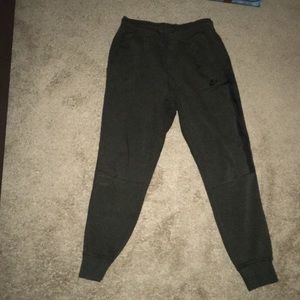 Green Nike Tech SweatPants